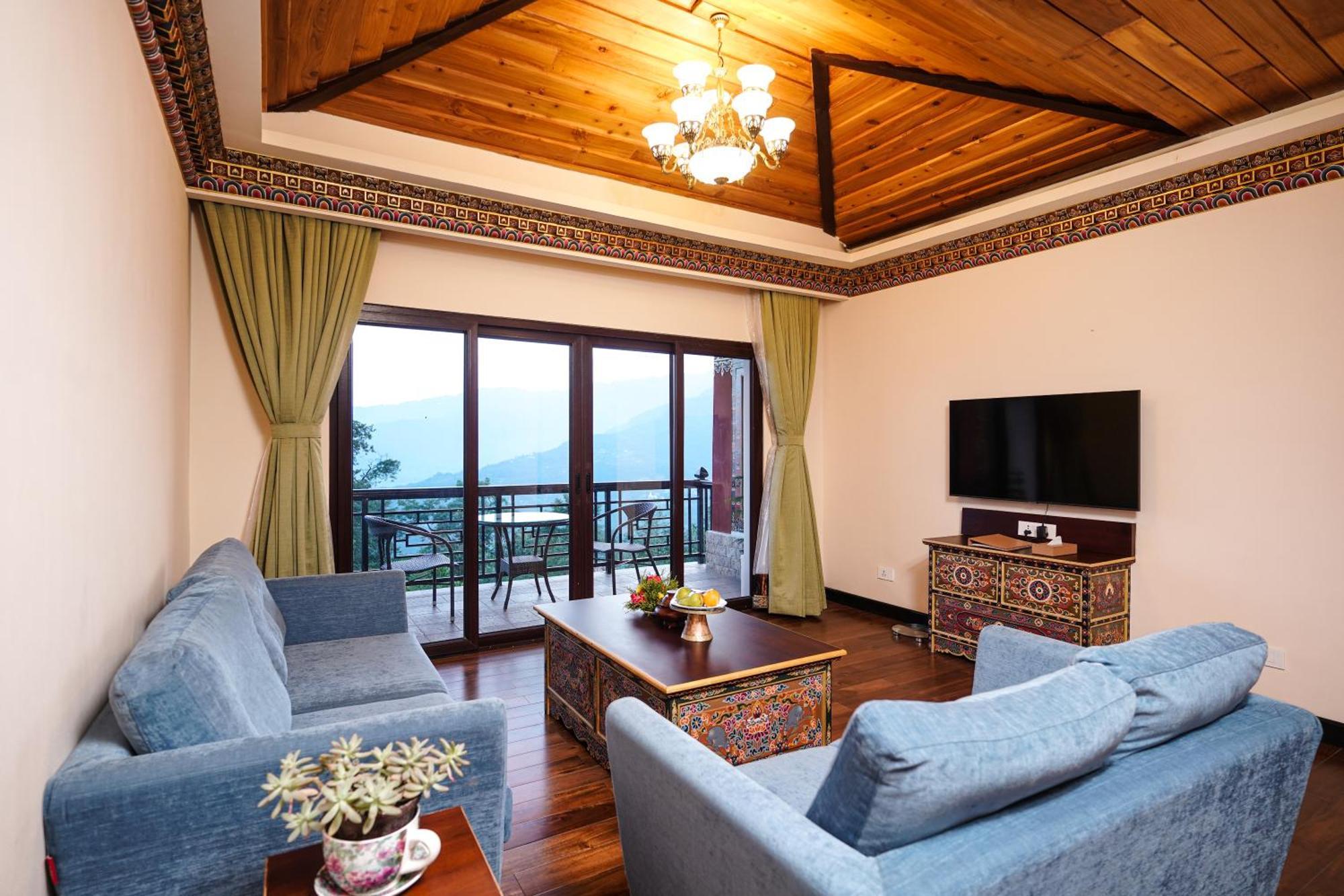 Denzong Regency- Luxury Mountain Retreat Spa & Casino Гангток Экстерьер фото